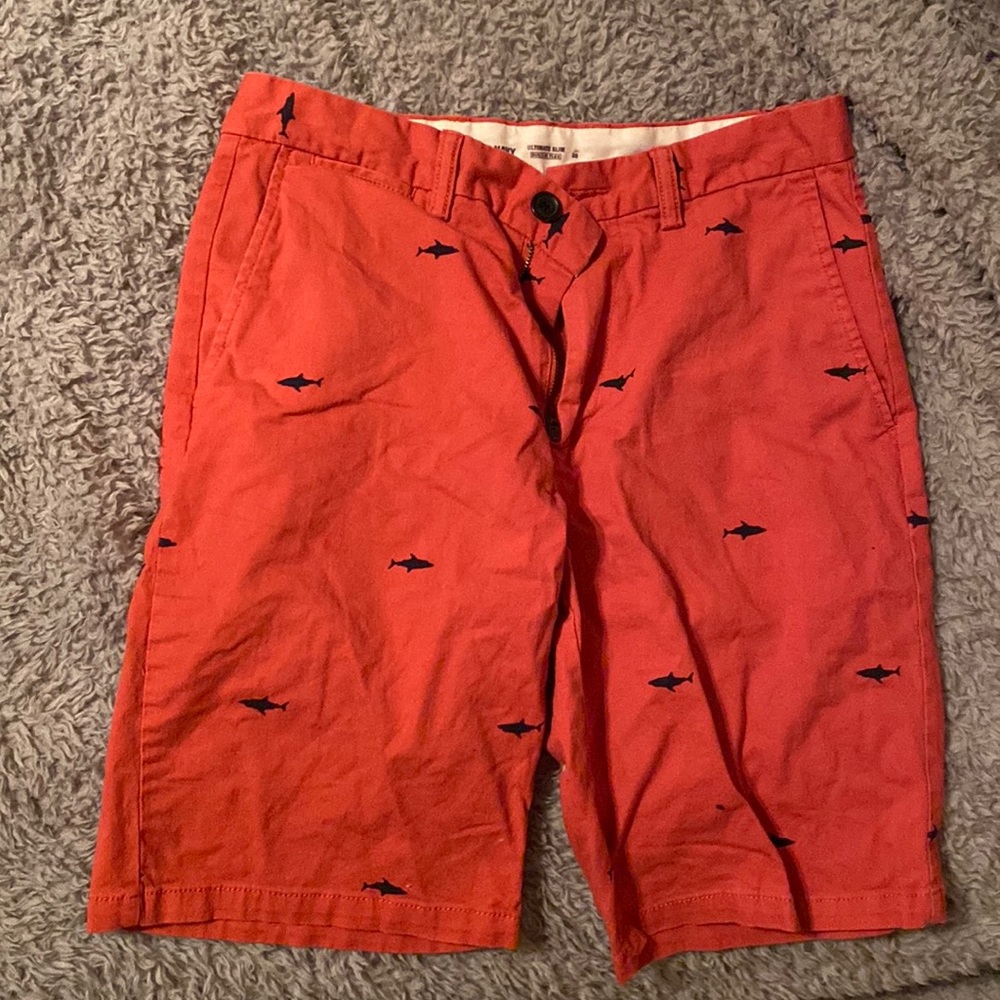 Shark cargo shorts, 30w, Like new